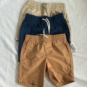 Old Navy Tan and Blue Casual Shorts